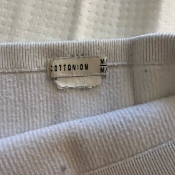 White and orange tube top from Cotton on - Picture 3 of 3